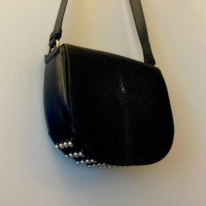 Alexander Wang Sting Ray Crossbody Lai Saddle Bag